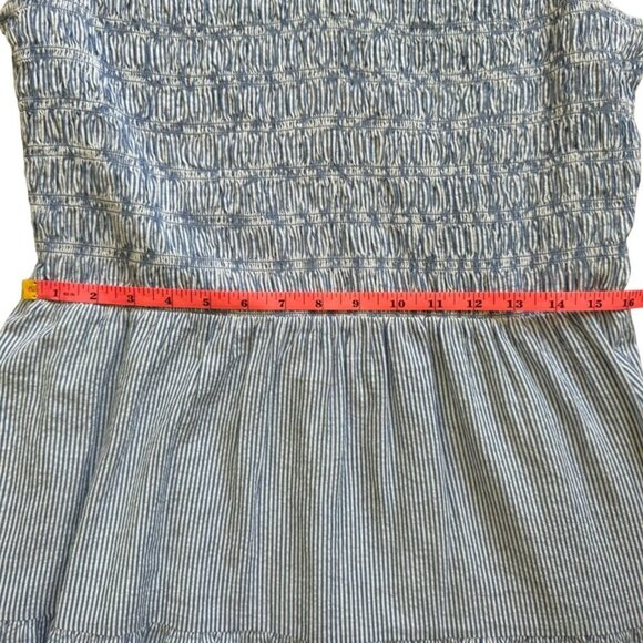 NWT Vineyard Vines x Kentucky Derby Blue & White Stripe Nap Dress Size L - Picture 8 of 14